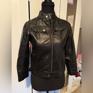 Urban Republic Black Leather Jacket